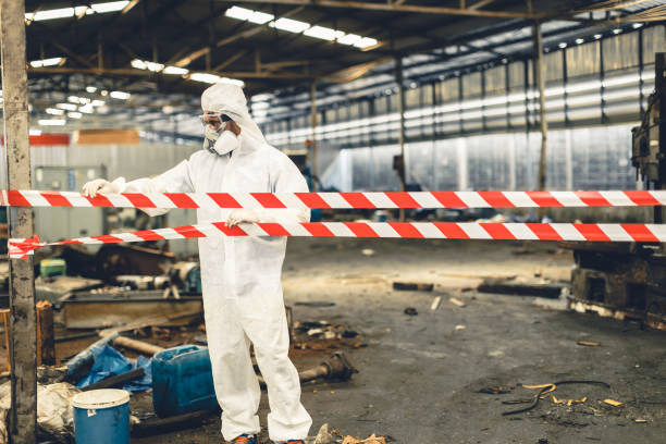 Professional Odor Removal technician working in Richfield, OH